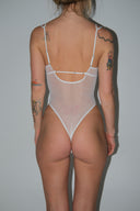 MY BODYSUIT (WHITE MESH)